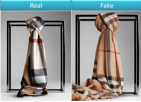 burberry print scarf fake